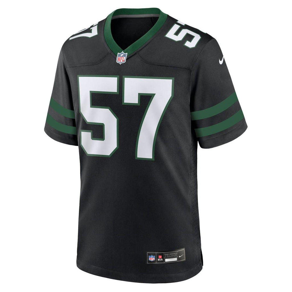 New York Jets C.J. Mosley Legacy Black Alternate Game Jersey