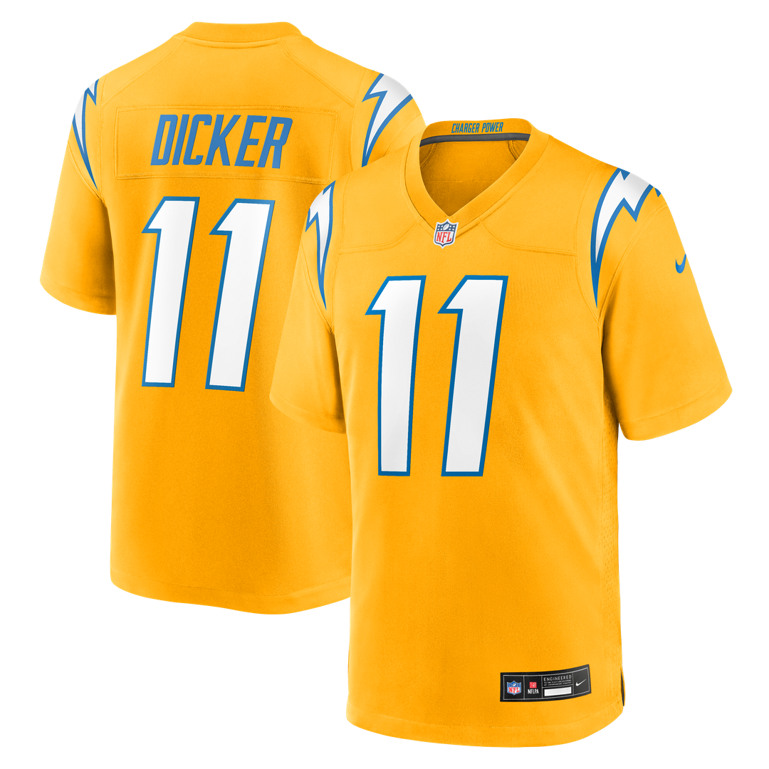 Los Angeles Chargers Cameron Dicker Powder Blue Game Jersey