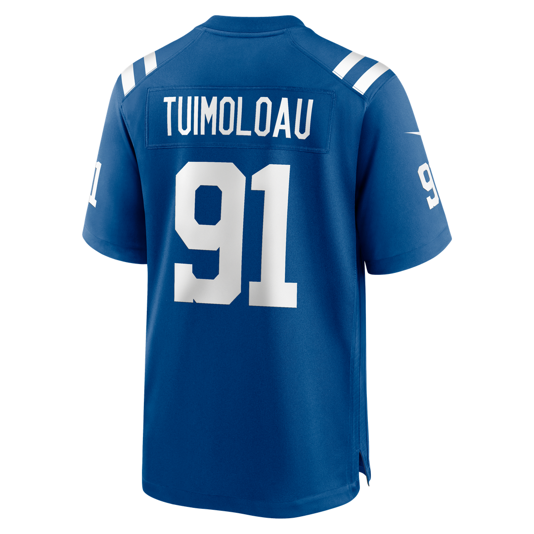 Indianapolis Colts JT Tuimoloau Royal Team Game Jersey