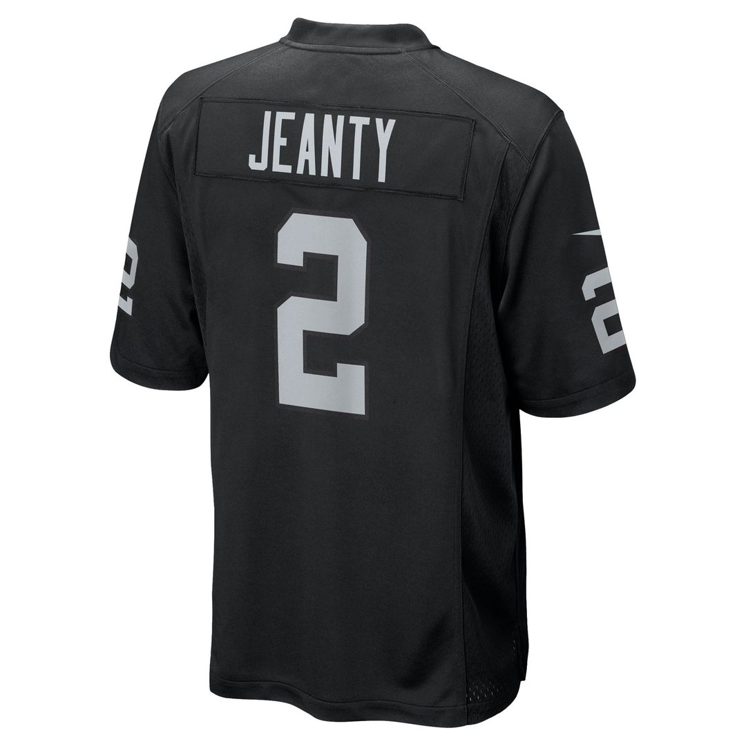 Las Vegas Raiders Ashton Jeanty White Game Jersey