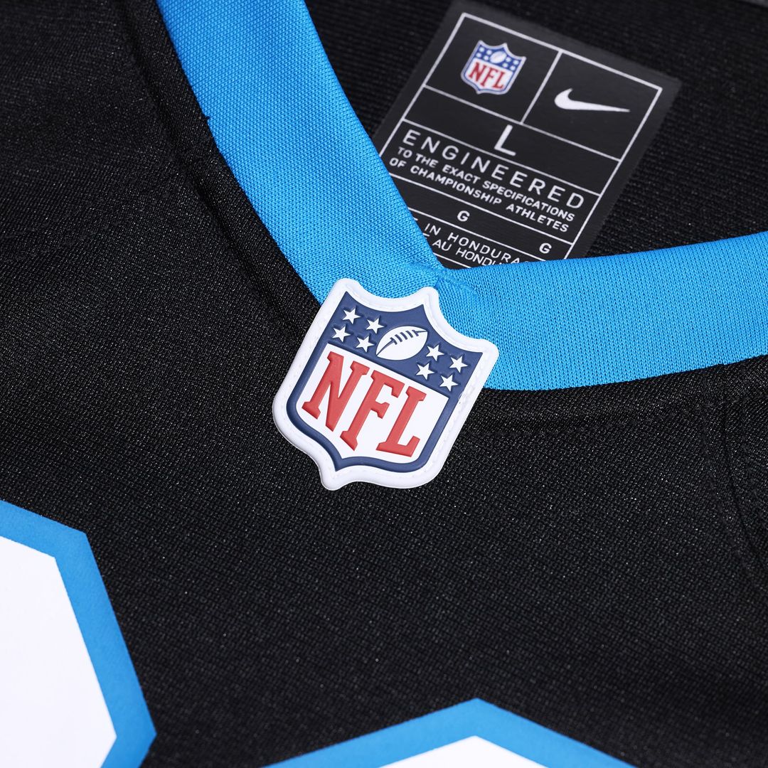 Carolina Panthers Sam Martin Black Team Game Jersey