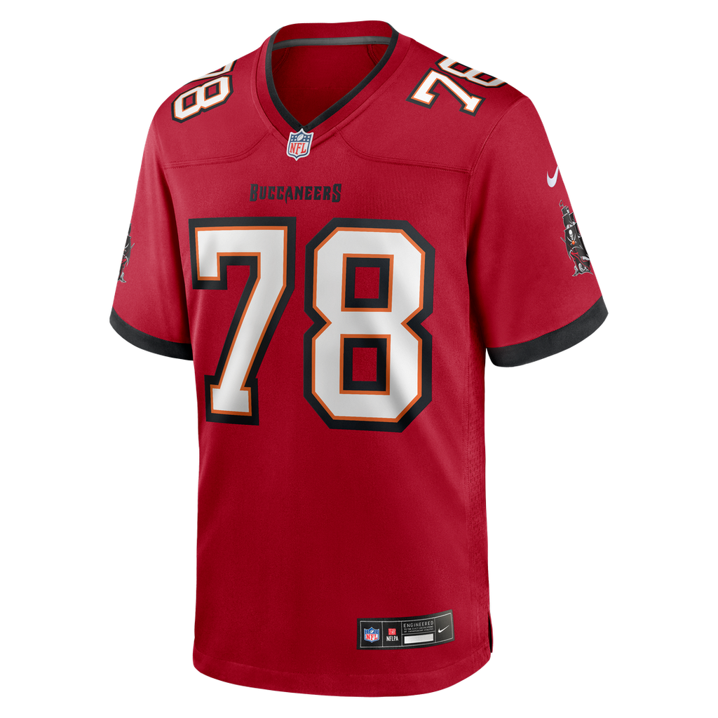 Tampa Bay Buccaneers Tristan Wirfs Orange Alternate Game Jersey
