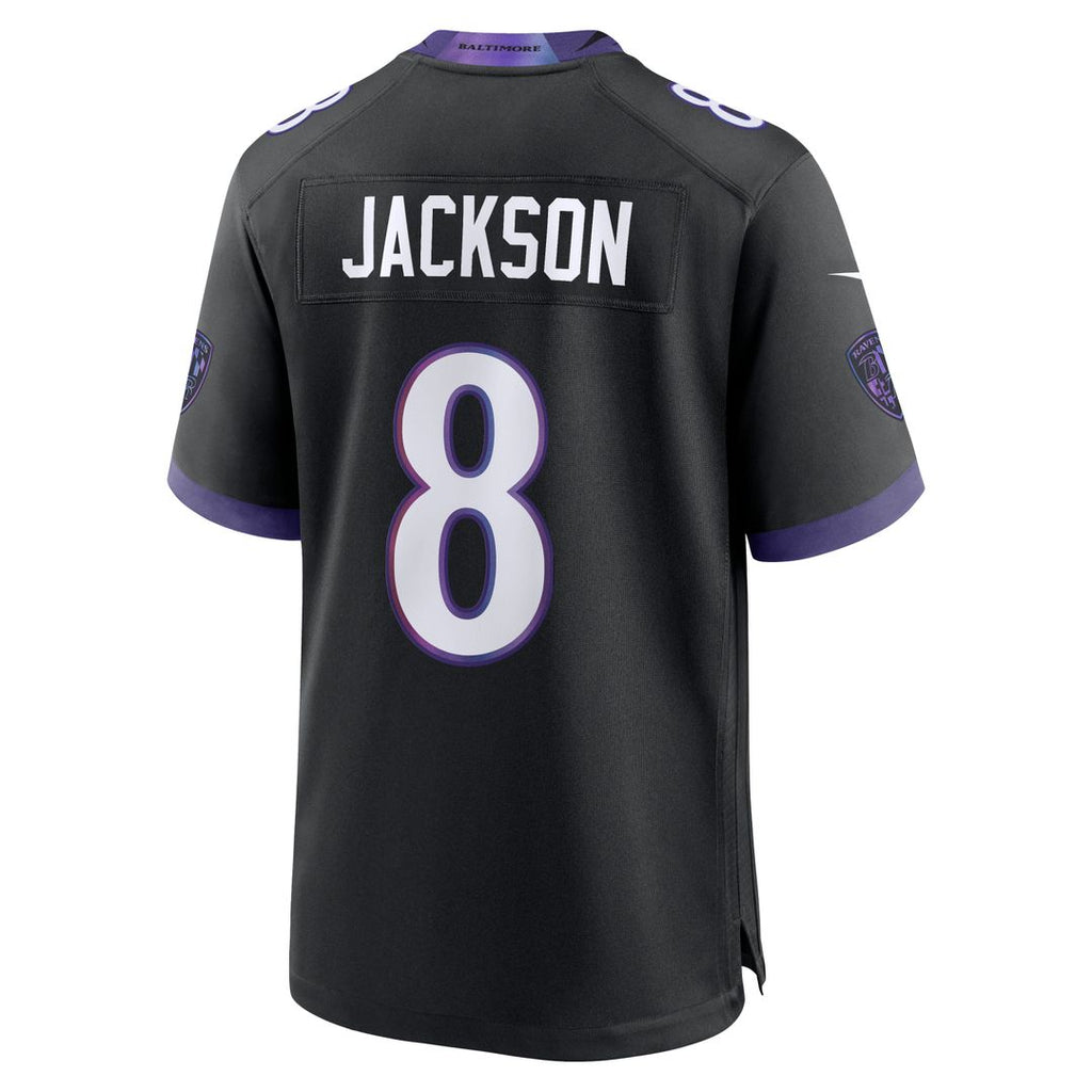 Baltimore Ravens Lamar Jackson White Game Jersey