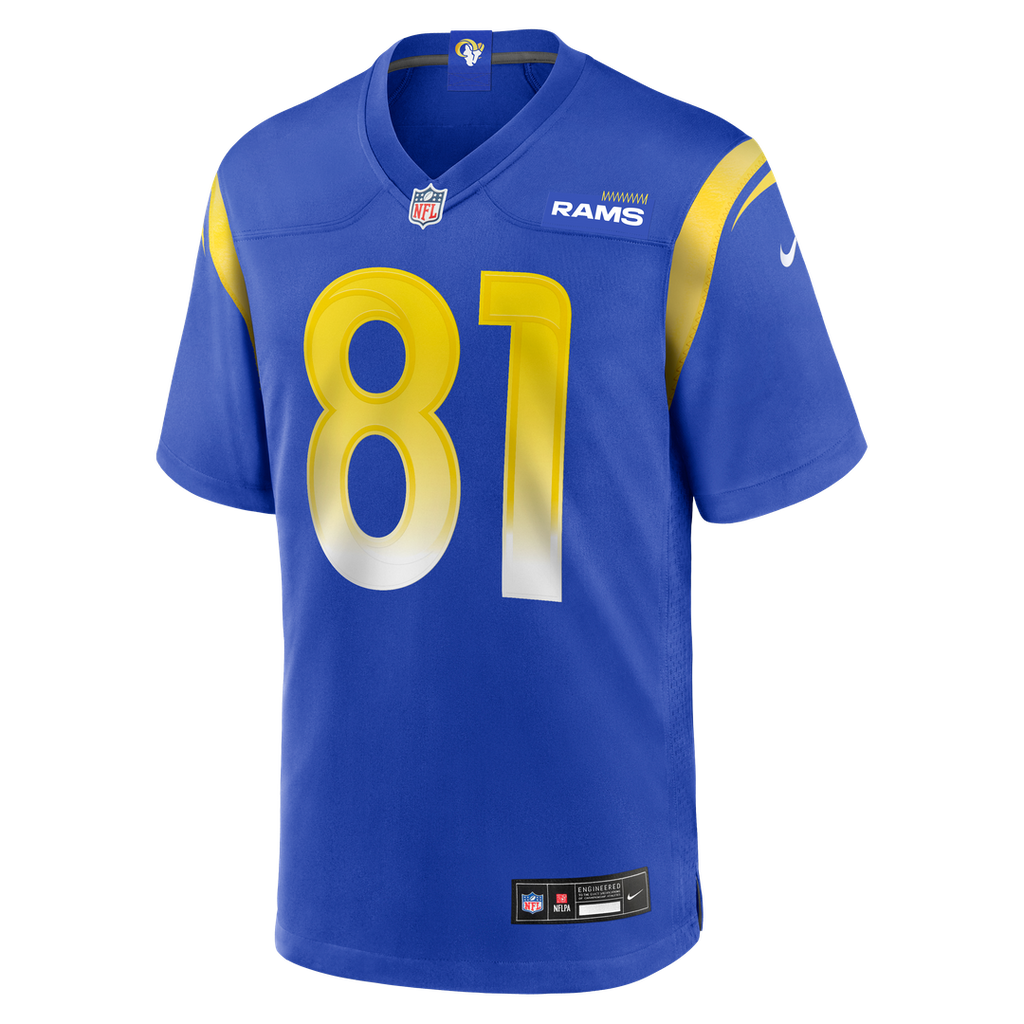 Los Angeles Rams Torry Holt Royal Game Retired Player Jersey