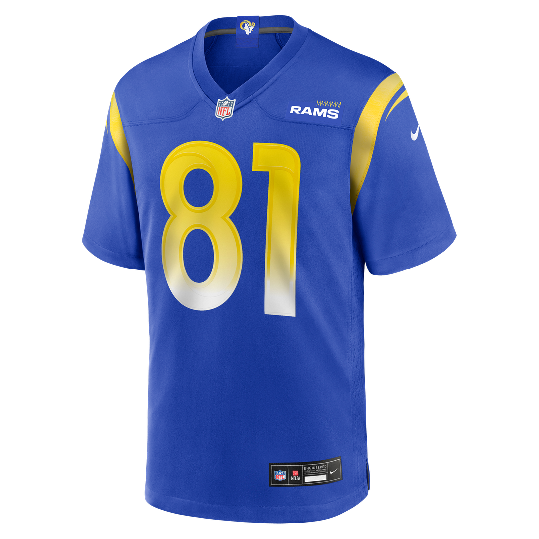 Los Angeles Rams Torry Holt Royal Game Retired Player Jersey