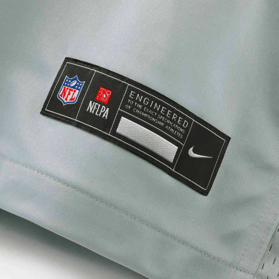 Detroit Lions Sam LaPorta Silver 2026 Rivalries Collection Game Jersey