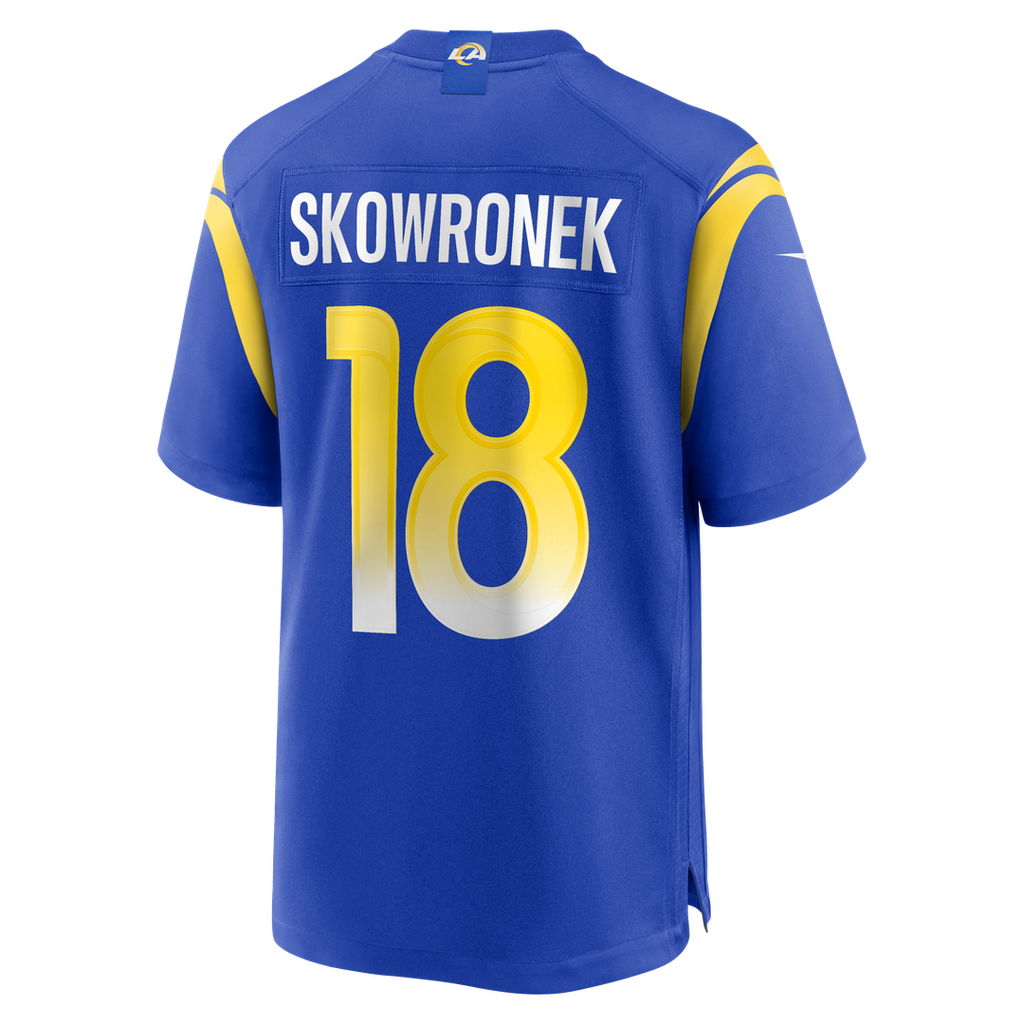Los Angeles Rams Ben Skowronek Royal Game Jersey