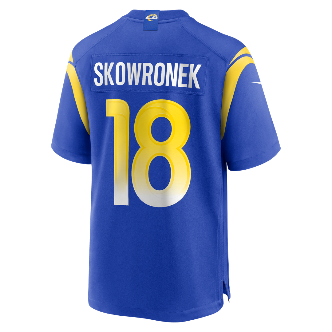Los Angeles Rams Ben Skowronek Royal Game Jersey