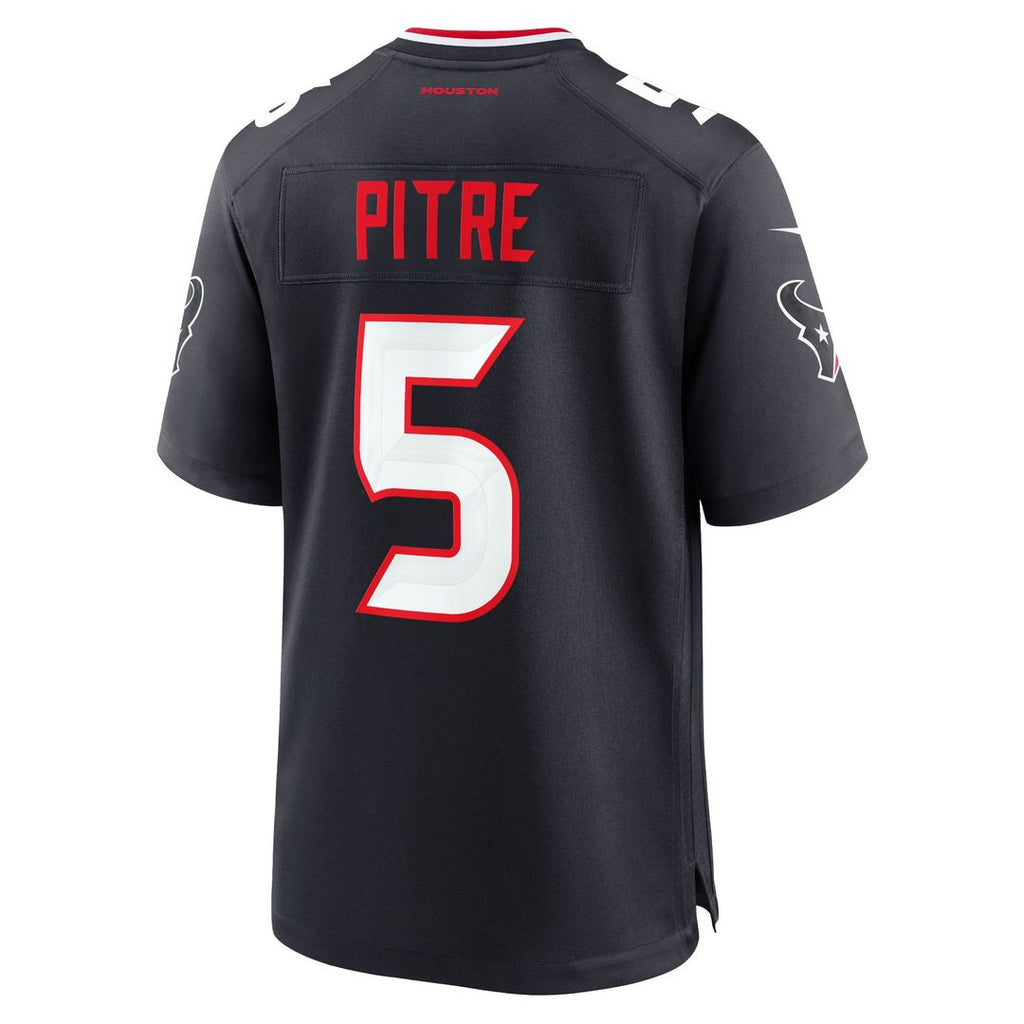 Houston Texans Jalen Pitre Navy Game Jersey