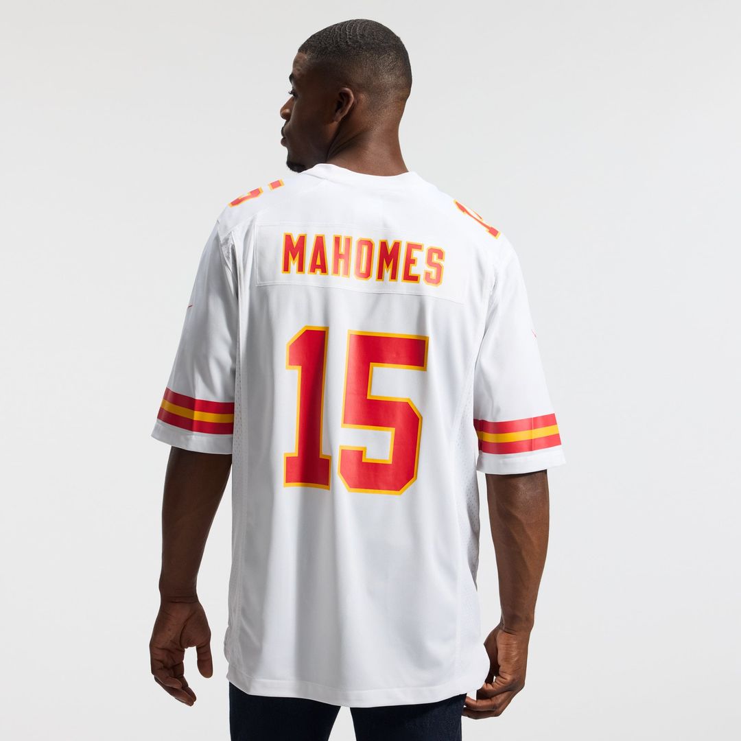 Kansas City Chiefs Patrick Mahomes Red Game Jersey