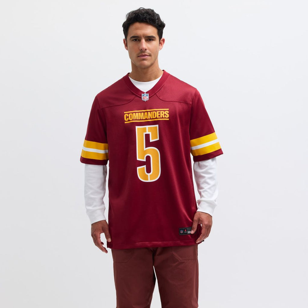 Washington Commanders Jayden Daniels Black Alternate Game Player Jersey