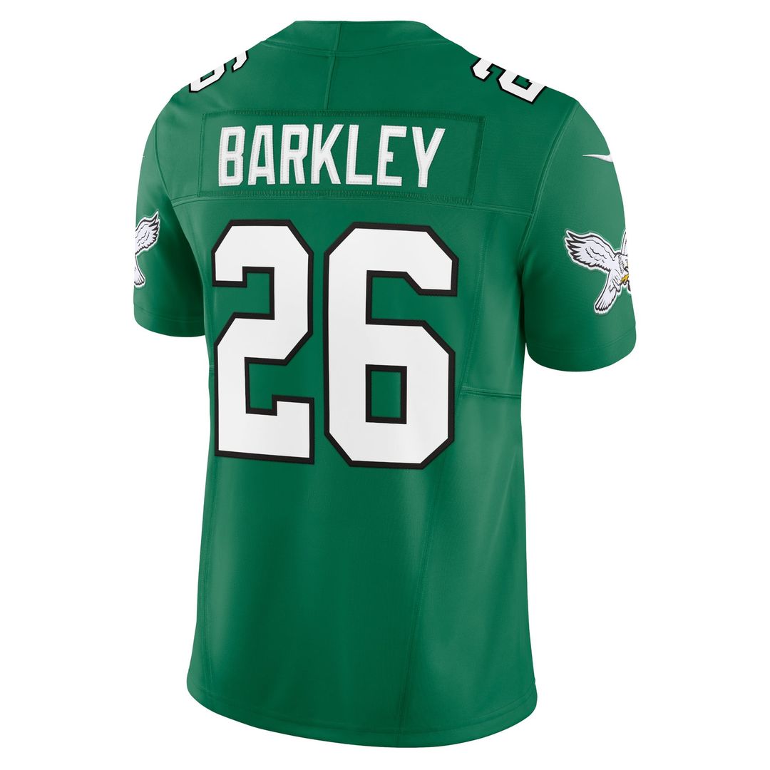 Philadelphia Eagles Saquon Barkley Black Vapor F.U.S.E. Limited Jersey