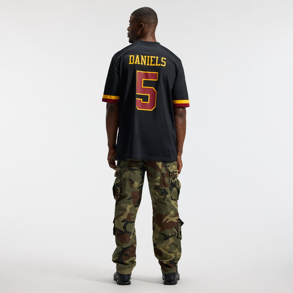 Washington Commanders Jayden Daniels White Game Super Bowl Era Jersey