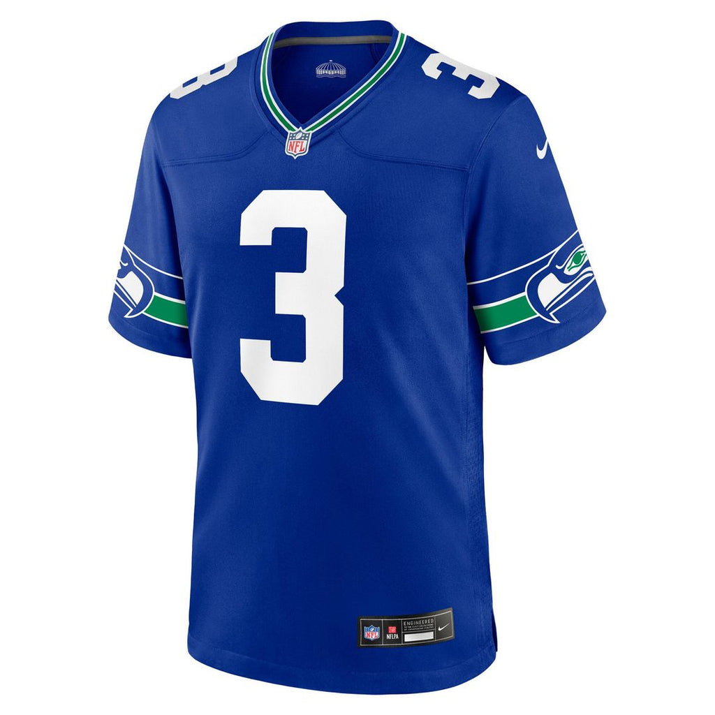 Seattle Seahawks Nick Emmanwori Royal Alternate Game Player Jersey