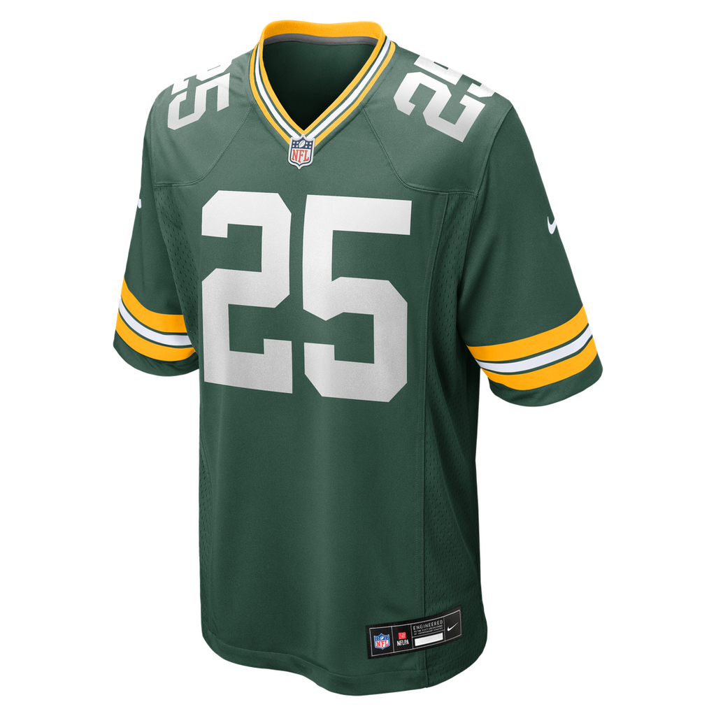 Green Bay Packers Keisean Nixon Green Game Player Jersey