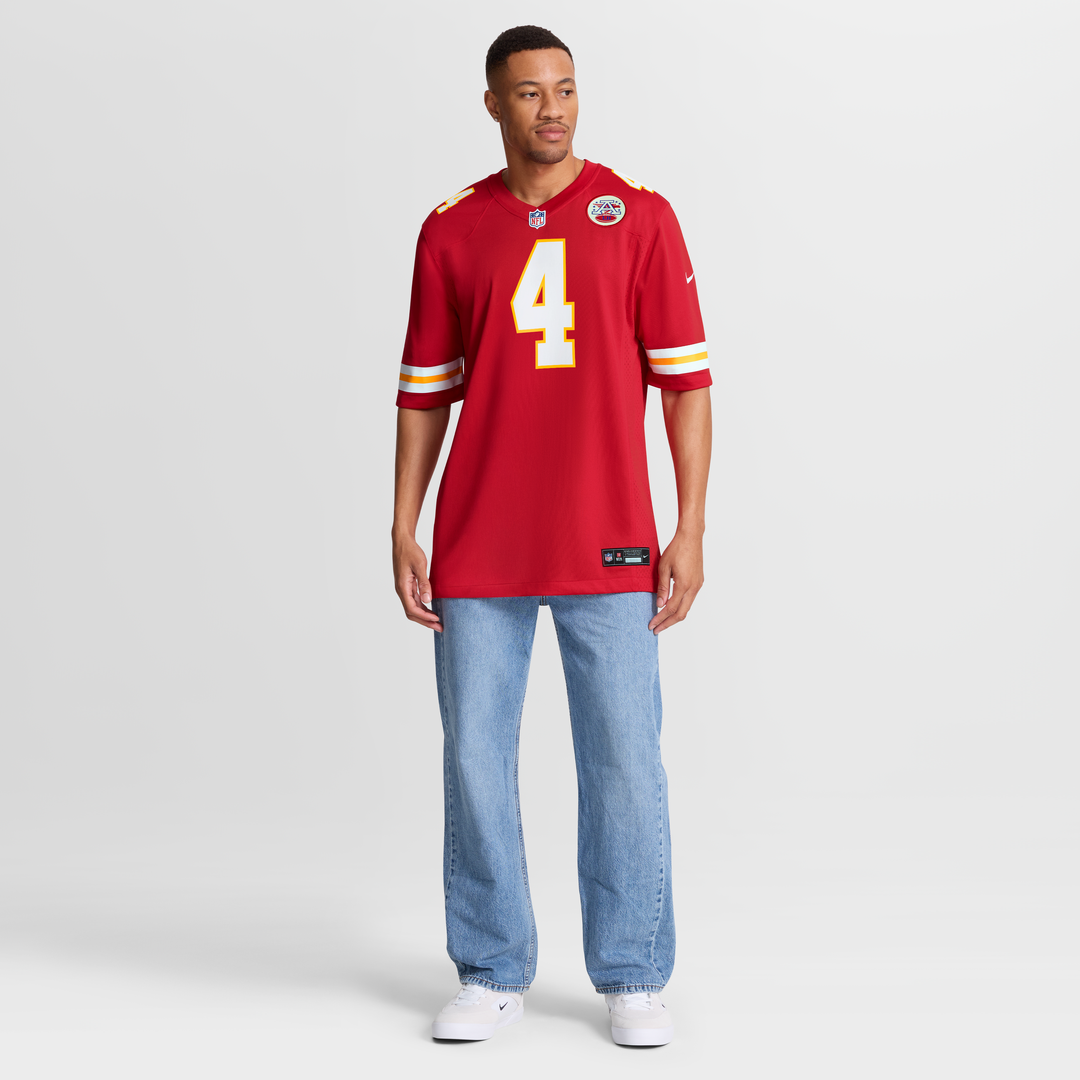 Kansas City Chiefs Rashee Rice Red Game Jersey