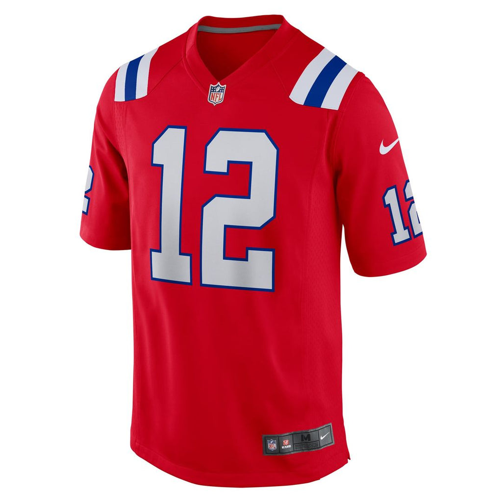 New England Patriots Navy Game Retired Player Jersey