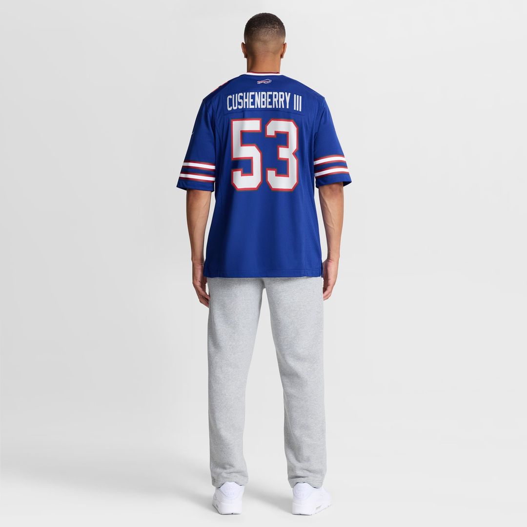 Buffalo Bills Lloyd Cushenberry III Royal Team Game Jersey