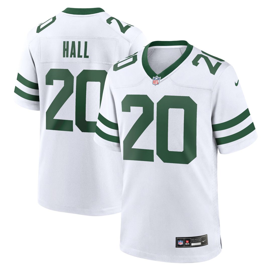 New York Jets Breece Hall Legacy Green Game Jersey
