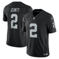 Las Vegas Raiders Ashton Jeanty Black Team Vapor F.U.S.E. Stitched Limited Jersey