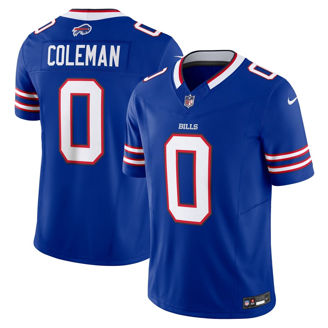 Buffalo Bills Keon Coleman Red Alternate Vapor F.U.S.E. Limited Jersey
