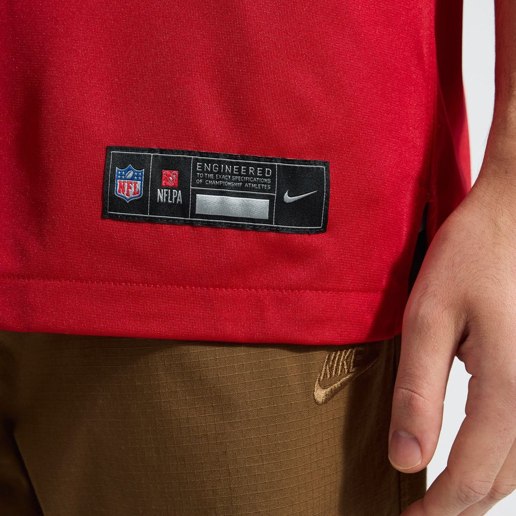 New York Giants Malik Nabers Century Red Alternate Game Jersey