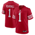 San Francisco 49ers Ricky Pearsall Scarlet Team Game Jersey