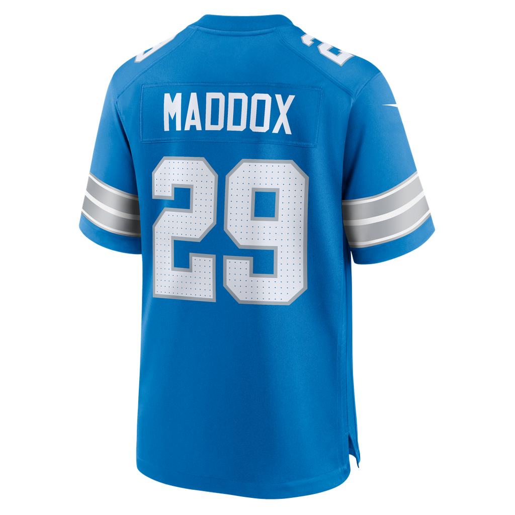 Detroit Lions Avonte Maddox Blue Team Game Jersey
