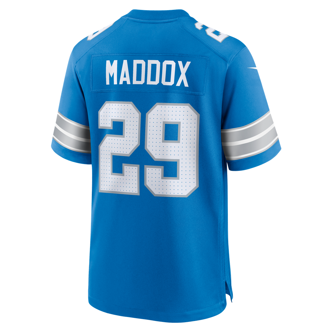 Detroit Lions Avonte Maddox Blue Team Game Jersey