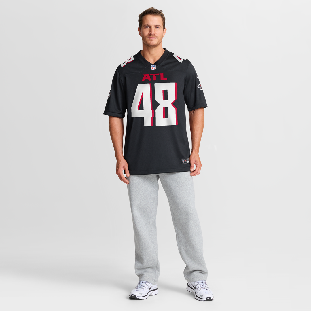 Atlanta Falcons Bralen Trice Black Team Game Jersey