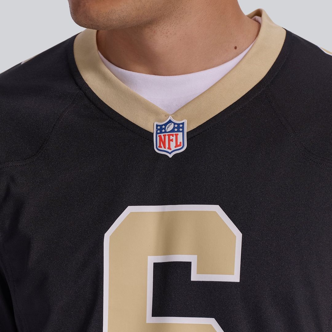 New Orleans Saints Tyler Shough White Game Player Jersey