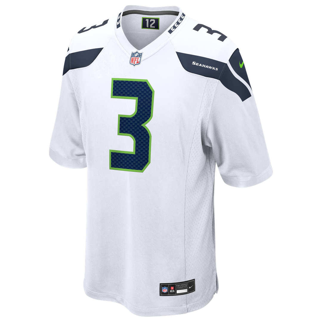 Seattle Seahawks Nick Emmanwori White Game Jersey