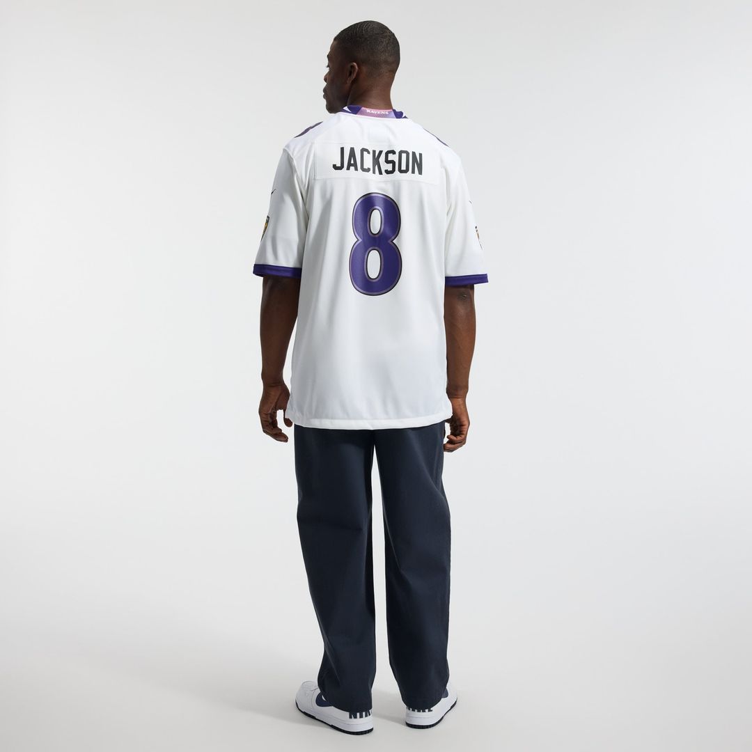 Baltimore Ravens Lamar Jackson Purple Alternate Game Jersey