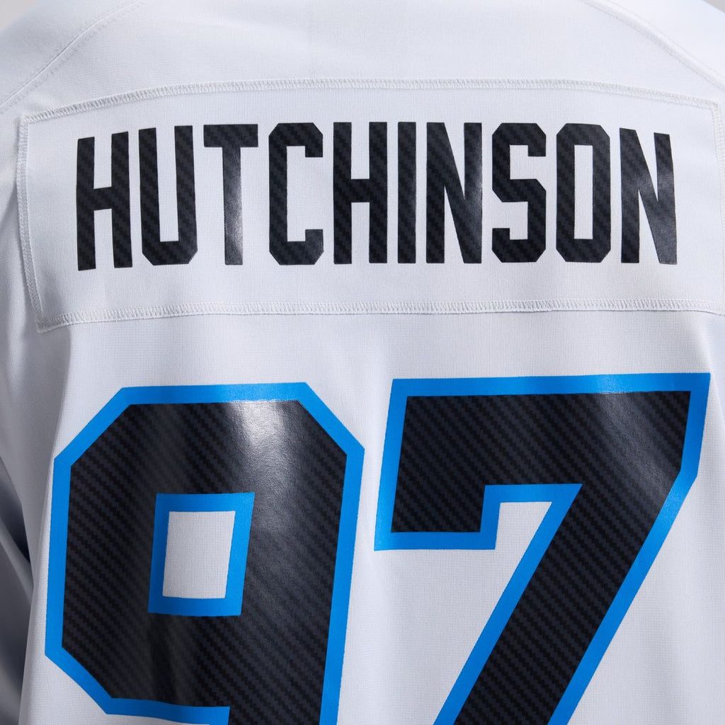 Detroit Lions Aidan Hutchinson Silver 2026 Rivalries Collection Game Jersey