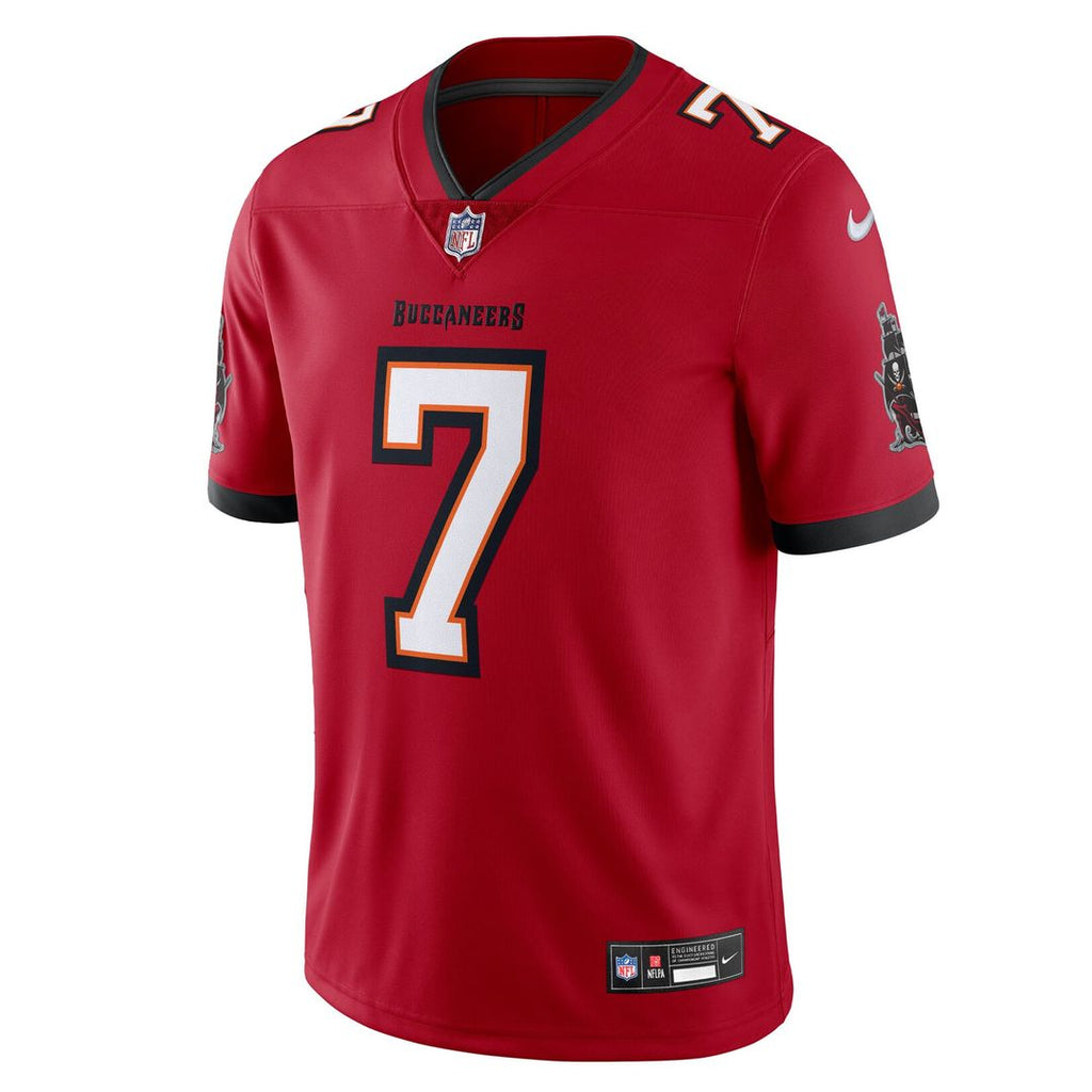 Tampa Bay Buccaneers Bucky Irving Red Vapor Untouchable Stitched Limited Jersey