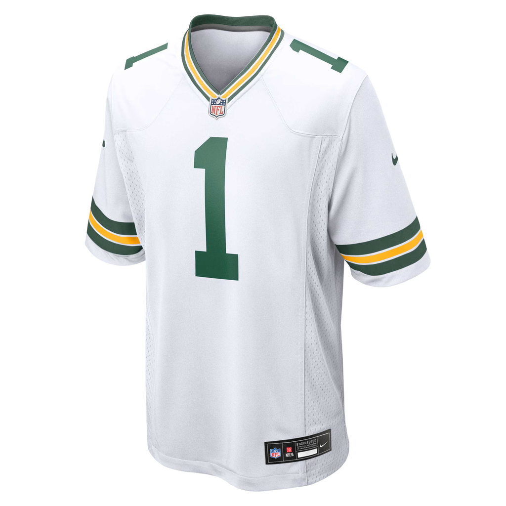 Green Bay Packers Micah Parsons White Game Player Jersey