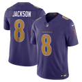 Baltimore Ravens Lamar Jackson Purple Alternate Vapor F.U.S.E. Stitched Limited Jersey