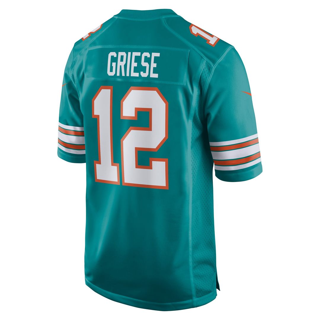 Miami Dolphins Bob Griese Aqua Retired Player Jersey