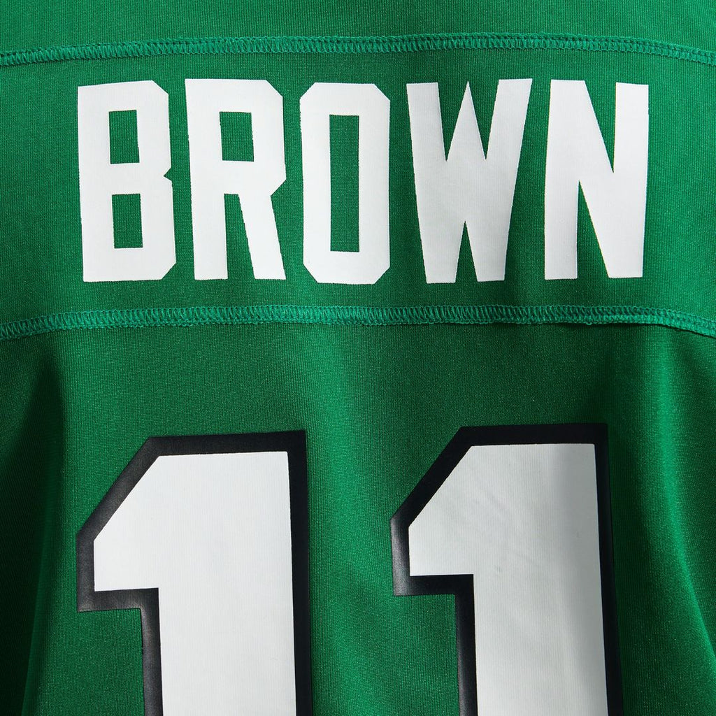 Philadelphia Eagles A.J. Brown Midnight Green Team Game Jersey