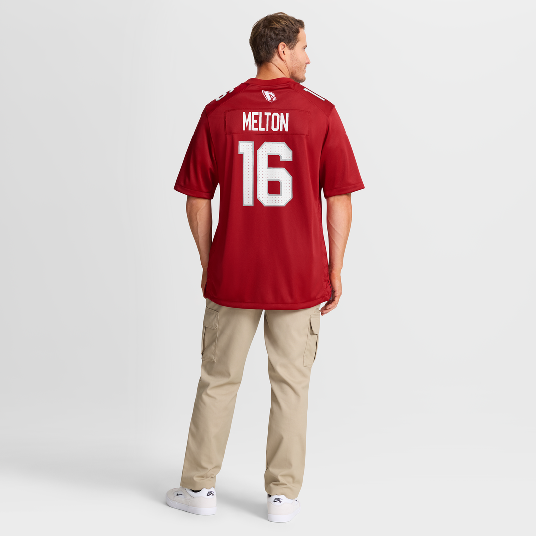 Arizona Cardinals Max Melton Cardinal Team Game Jersey