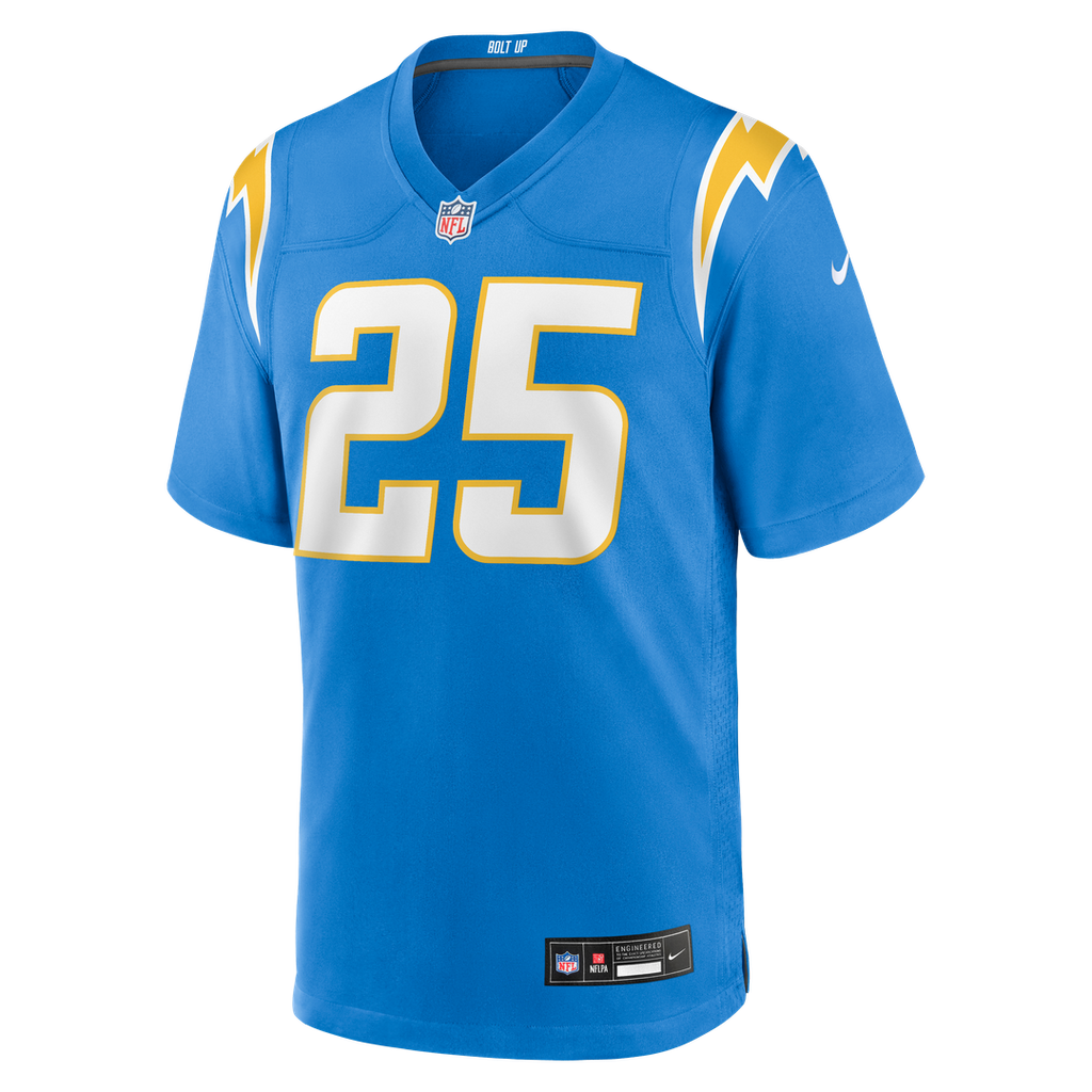 Los Angeles Chargers Junior Colson Powder Blue Team Game Jersey