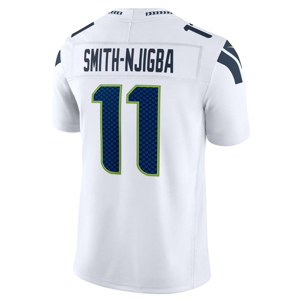 Seattle Seahawks Jaxon Smith-Njigba College Navy Team Vapor F.U.S.E. Stitched Limited Jersey