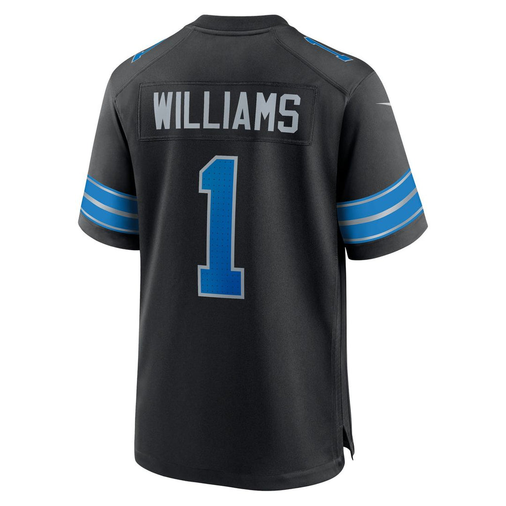 Detroit Lions Jameson Williams Blue Game Player Jersey