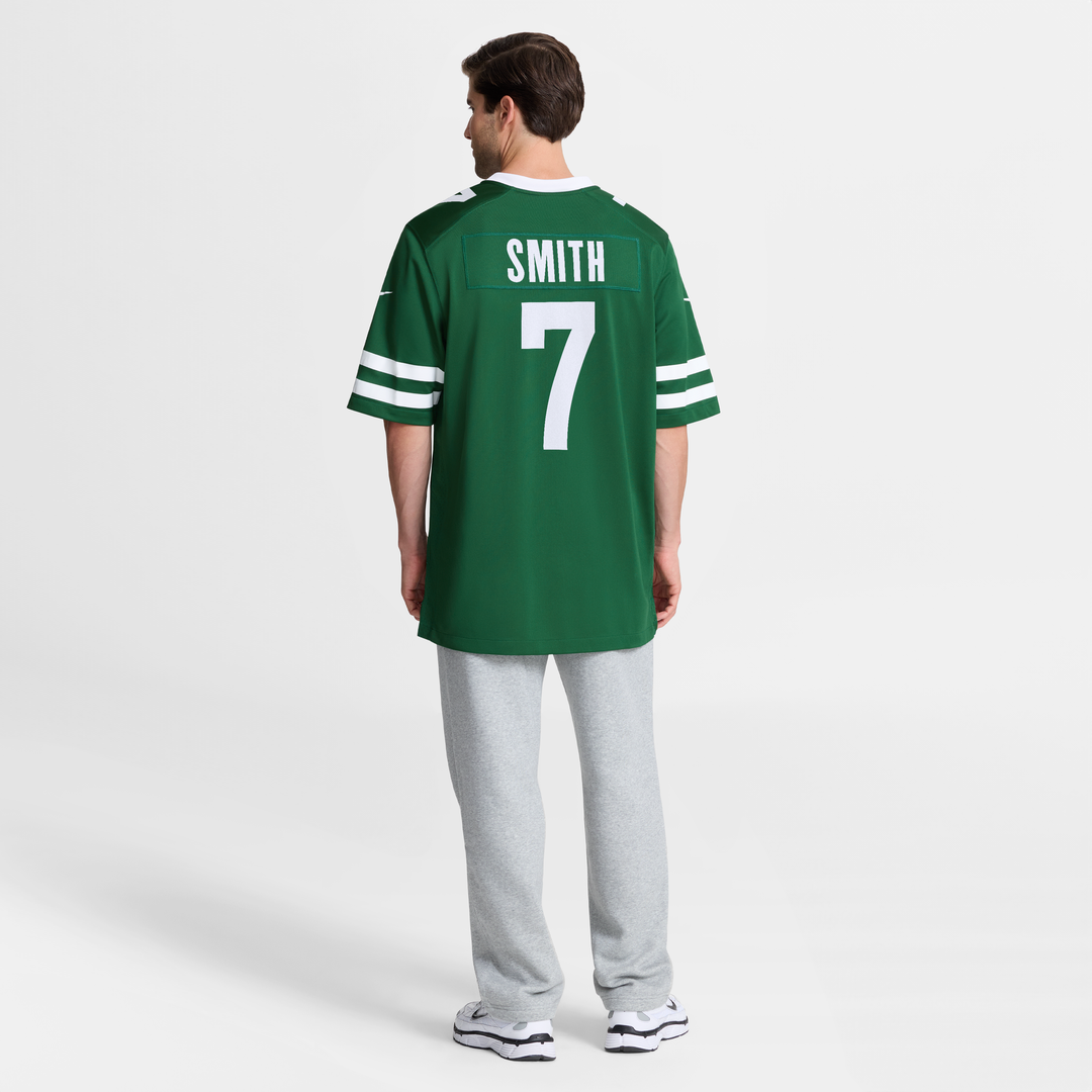 New York Jets Geno Smith Legacy Green Game Jersey