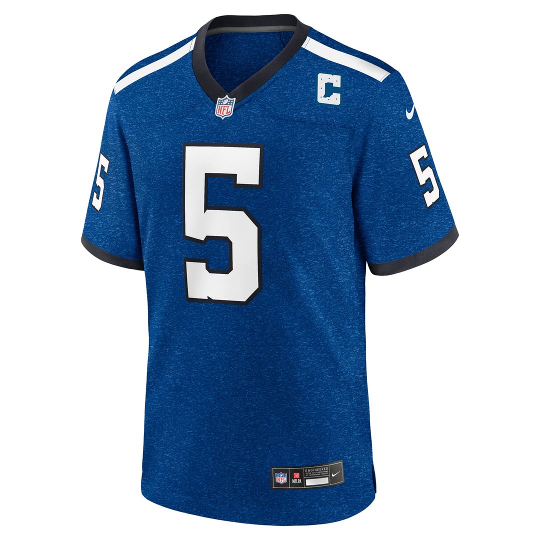 Indianapolis Colts Anthony Richardson Sr. White Game Jersey
