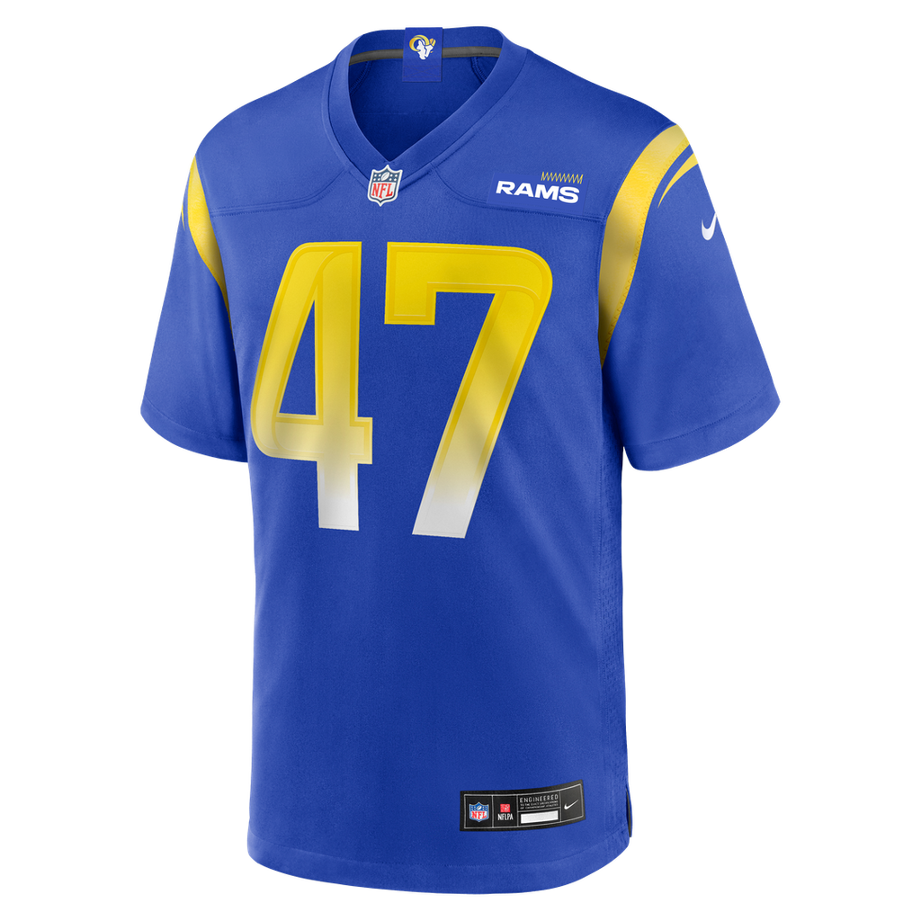 Los Angeles Rams Alex Ward Royal Home Game Jersey