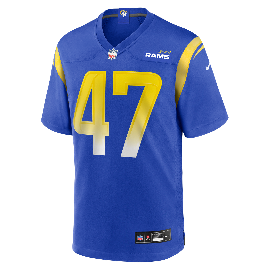 Los Angeles Rams Alex Ward Royal Home Game Jersey