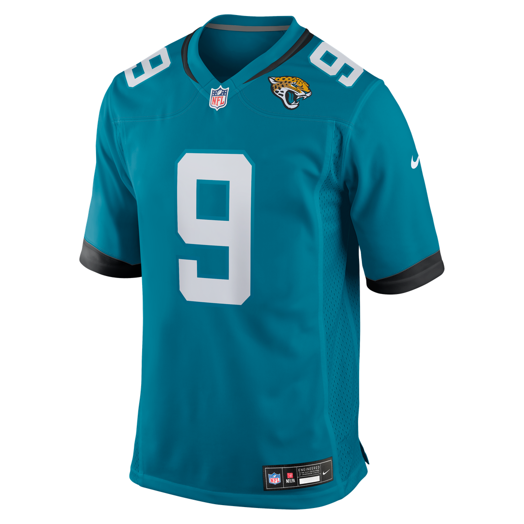 Jacksonville Jaguars Logan Cooke Teal Game Jersey
