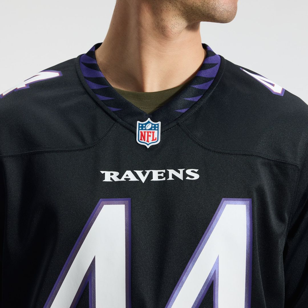 Baltimore Ravens Marlon Humphrey Black Alternate Game Jersey