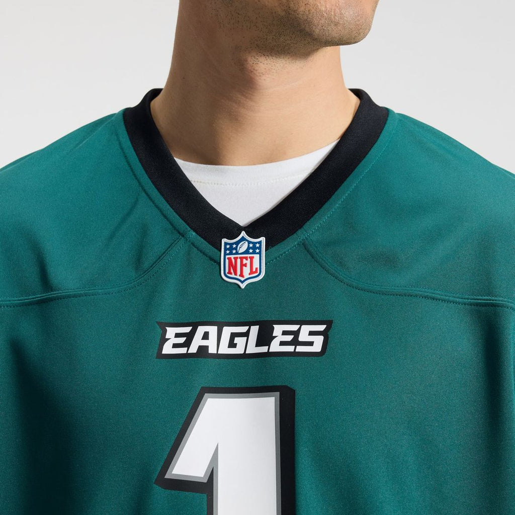 Philadelphia Eagles Jalen Hurts Black Alternate Game Jersey